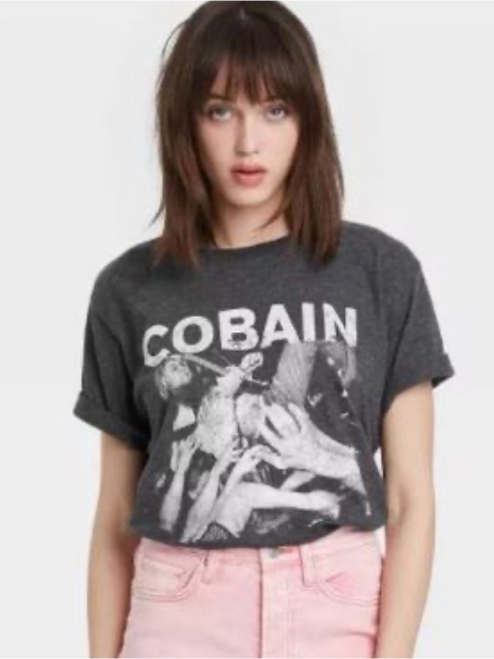COBAIN Graphic Band Tee